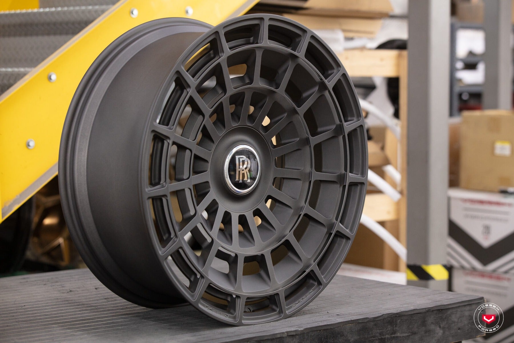 VOSSEN FORGED LC3-12 MONOBLOCK MATT MIDNIGHT SMOKE