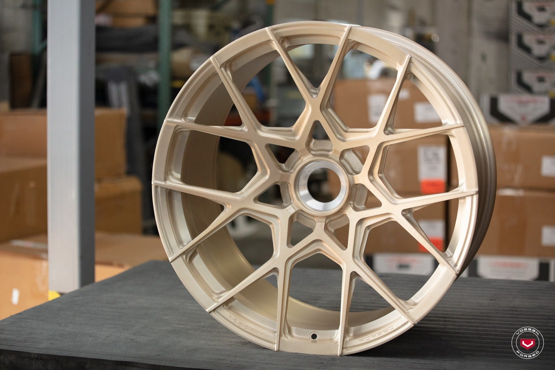 VOSSEN FORGED S21-07 MONOBLOCK PATINA GOLD