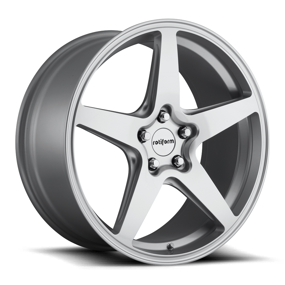 Rotiform WGR - Satin Silver Alloy Wheel (Single Wheel)