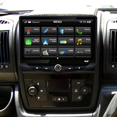 Peugeot Boxer X250 2014> CarPlay Android Auto 10