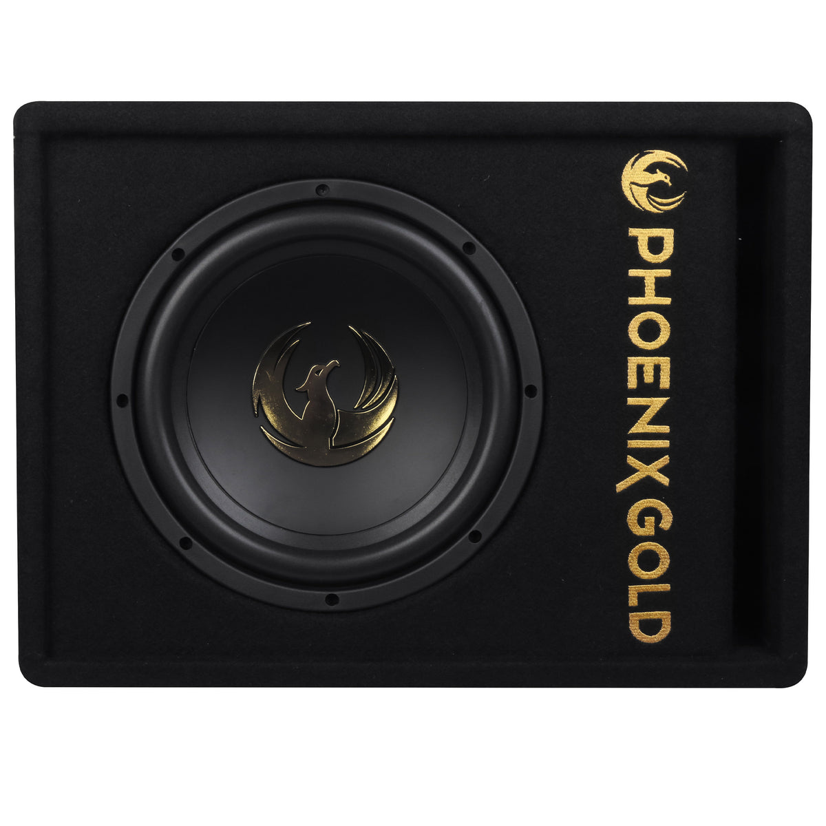 Phoenix Gold Z10AB - 10" Single Active Car Subwoofer 800W