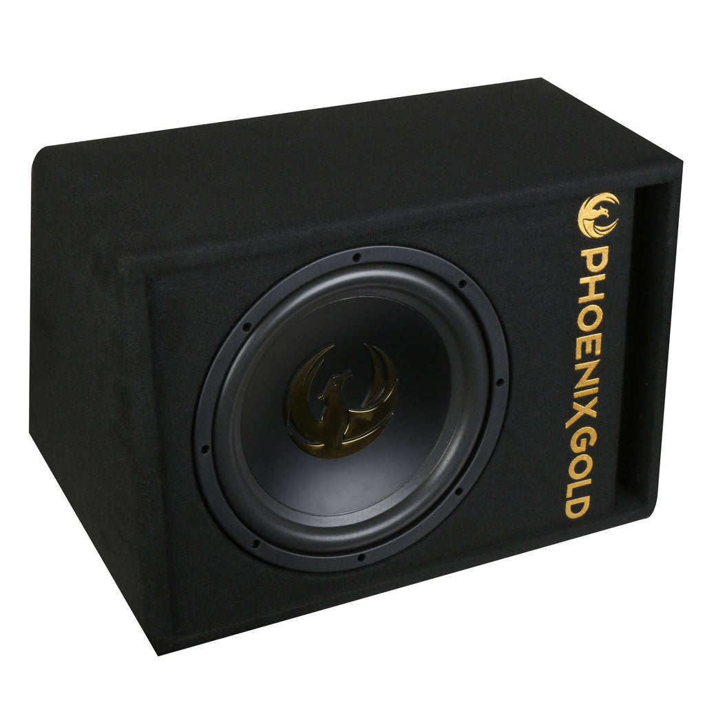 Phoenix Gold Z12AB - 12" Single Active Car Subwoofer 1000W