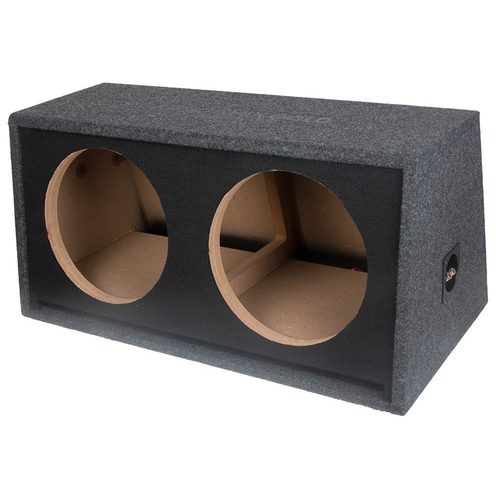 Phoenix Gold ZB212P Twin 12 Inch Ported Subwoofer Bass Box