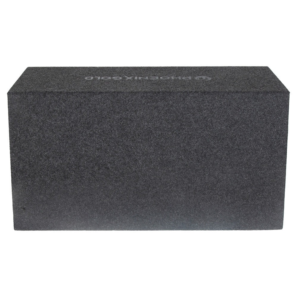Phoenix Gold ZB212P Twin 12 Inch Ported Subwoofer Bass Box