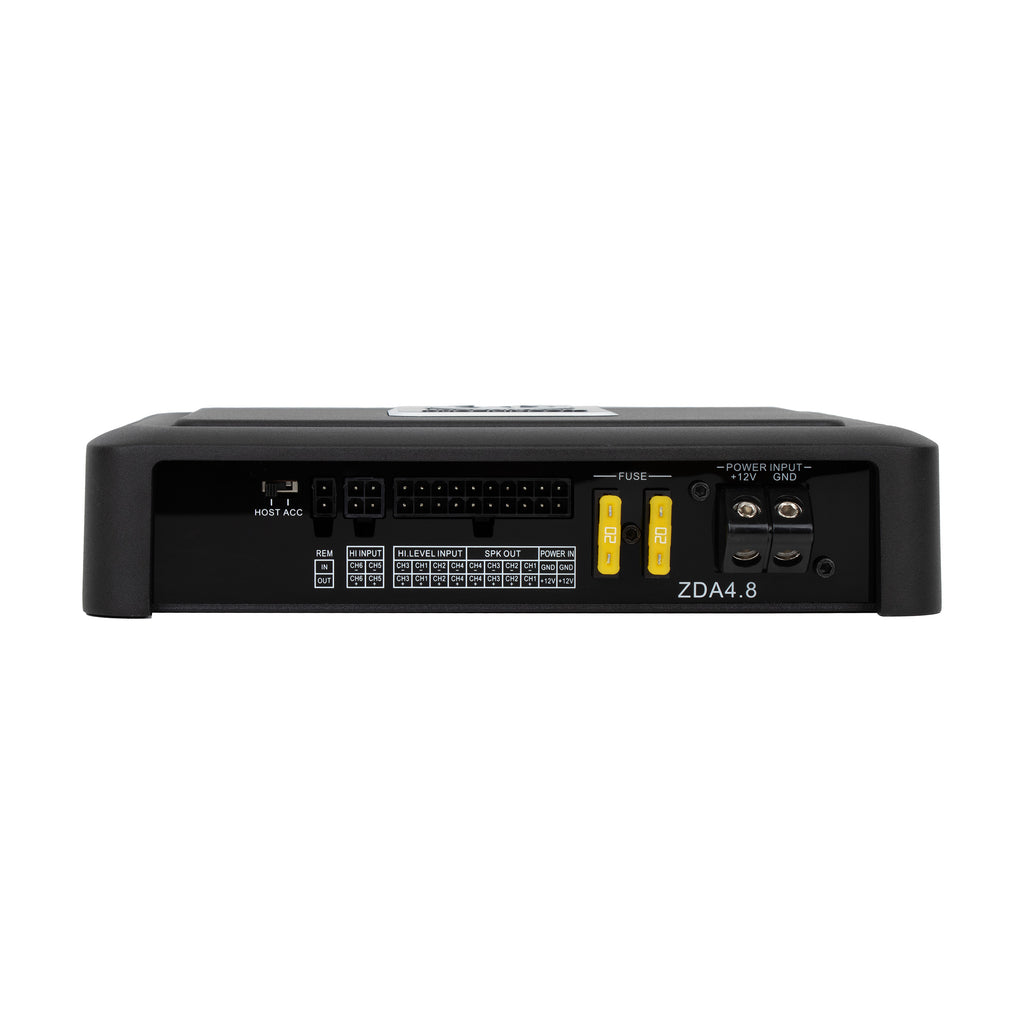Phoenix Gold ZDA4.8 4-Channel DSP Car Amplifier 4x70W 8 Channel DSP