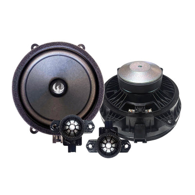 Phoenix Gold ZDSV2 - 6.5" Plug & Play 2-Way Car Component Speaker Upgrade for Volvo S90 V60 V90 XC60 XC90 Models