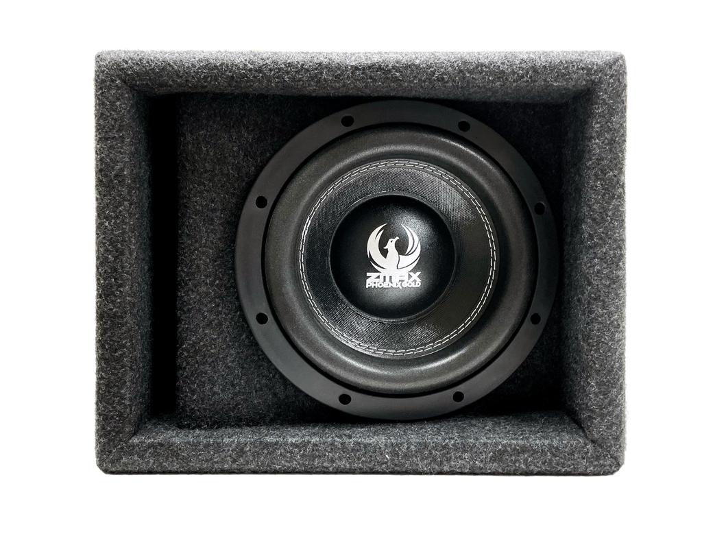Phoenix Gold ZMAX18PB - 8" Subwoofer Box BASECASE High SPL Car Subwoofer