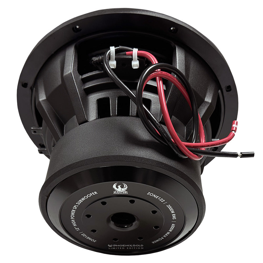 Phoenix Gold ZONE122 -12" High SPL 3” Voice Coil Car Subwoofer