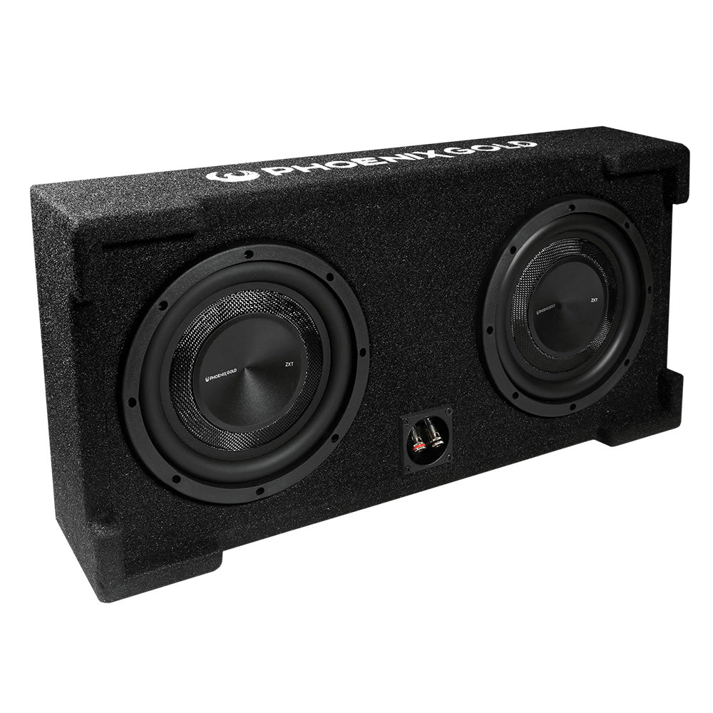 Phoenix Gold ZX28PBS Slim Passive Subwoofer Box 250W Max Power