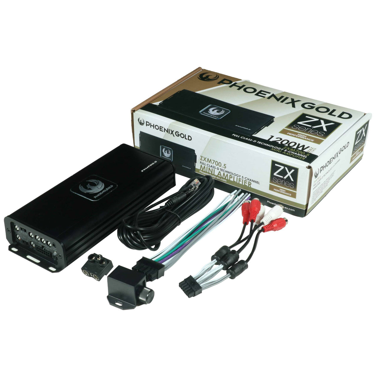 Phoenix Gold ZXM700.5 – 5 Channel Class-D MINI Amplifier
